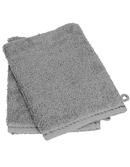 Washcloth in Anthracite Grey, Größe 16 x 22 cm