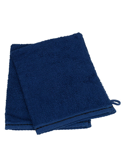 Washcloth in French Navy, Größe 16 x 22 cm