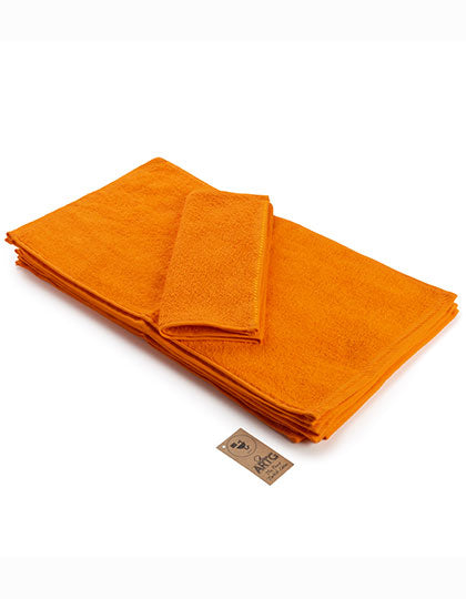 Guest Towel in Bright Orange, Größe 30 x 50 cm