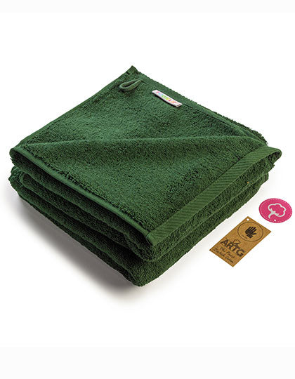 Fashion Hand Towel in Dark Green, Größe 50 x 100 cm