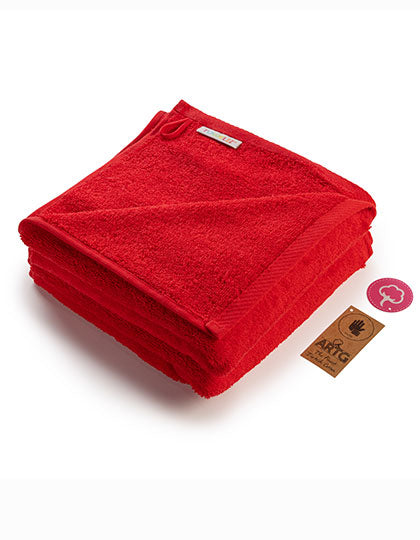 Fashion Hand Towel in Fire Red, Größe 50 x 100 cm