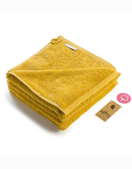 Fashion Hand Towel in Mustard, Größe 50 x 100 cm