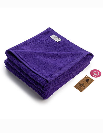 Fashion Hand Towel in Purple, Größe 50 x 100 cm
