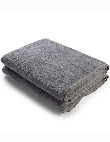 Bath Towel in Anthracite Grey, Größe 70 x 140 cm
