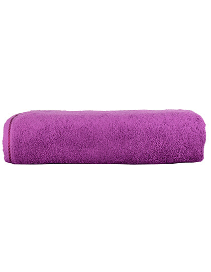 Beach Towel in Aubergine, Größe 100 x 180 cm