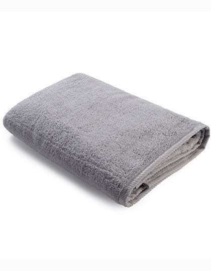 Beach Towel in Light Grey, Größe 100 x 180 cm