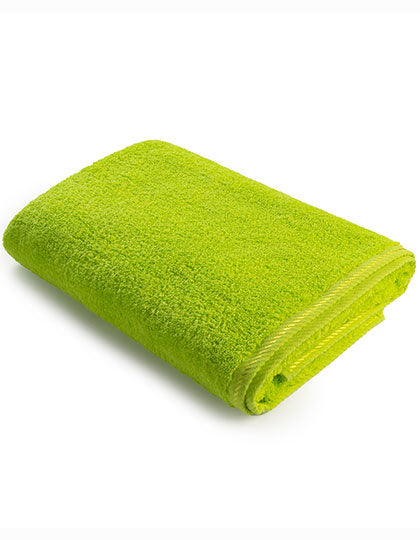Beach Towel in Lime Green, Größe 100 x 180 cm