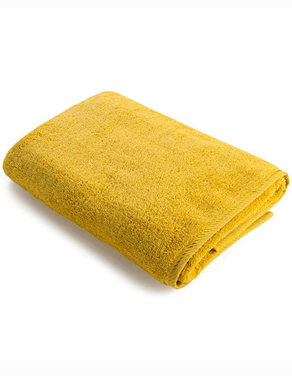 Beach Towel in Mustard, Größe 100 x 180 cm