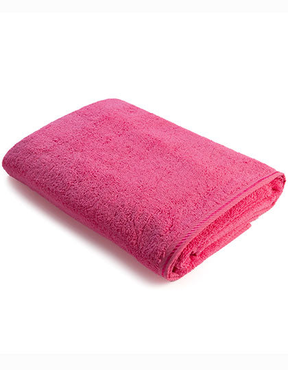 Beach Towel in Pink, Größe 100 x 180 cm