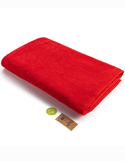Big Towel in Fire Red, Größe 100 x 210 cm