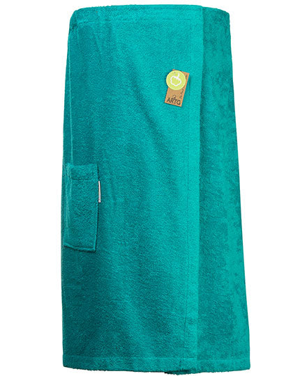 Sauna Kilt Ladies in Deep Blue, Größe 85 x 150 cm
