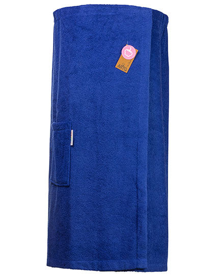Sauna Kilt Ladies in True Blue, Größe 85 x 170 cm