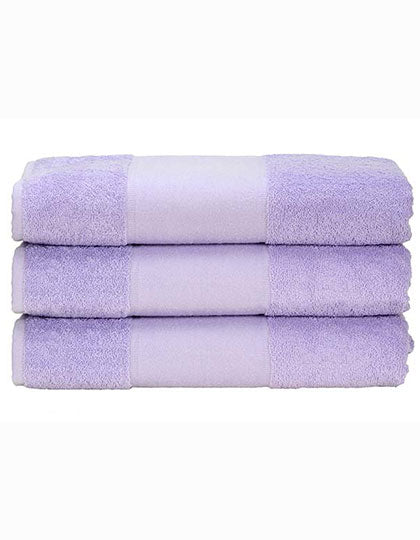 PRINT-Me® Hand Towel in Light Purple, Größe 50 x 100 cm