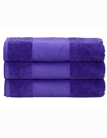 PRINT-Me® Hand Towel in Purple, Größe 50 x 100 cm