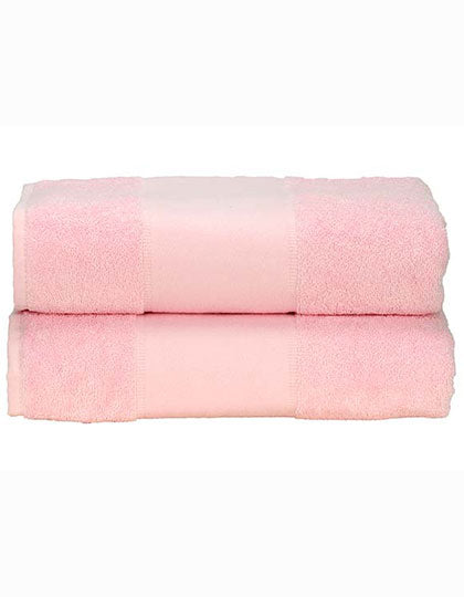 PRINT-Me® Bath Towel in Light Pink, Größe 70 x 140 cm