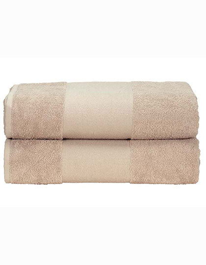 PRINT-Me® Bath Towel in Sand, Größe 70 x 140 cm