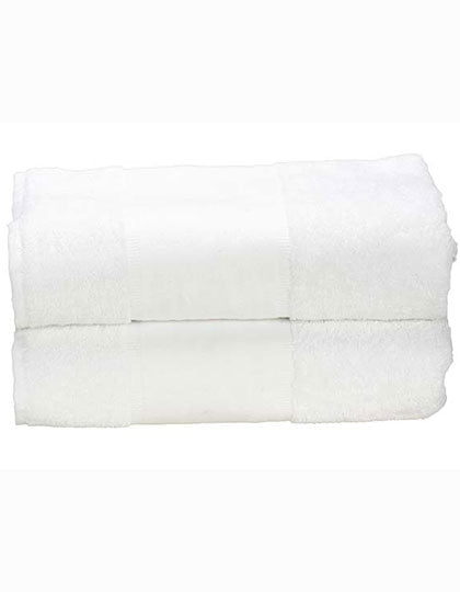 PRINT-Me® Bath Towel in White, Größe 70 x 140 cm