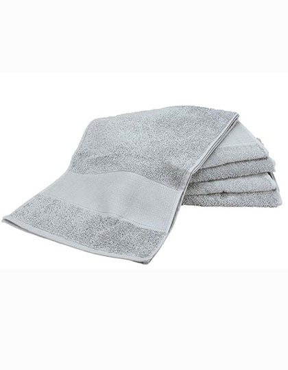 PRINT-Me® Sport Towel in Light Grey, Größe 30 x 140 cm