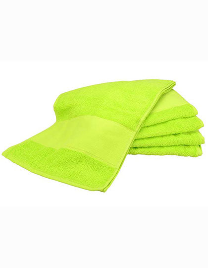 PRINT-Me® Sport Towel in Lime Green, Größe 30 x 140 cm