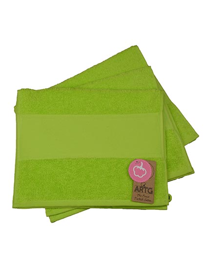 PRINT-Me® Guest Towel in Lime Green, Größe 30 x 50 cm