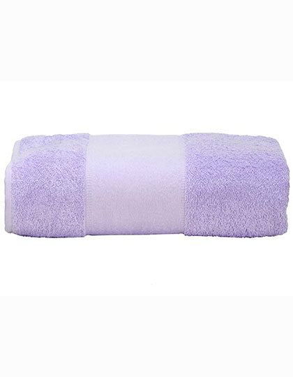 PRINT-Me® Big Towel in Light Purple, Größe 100 x 210 cm