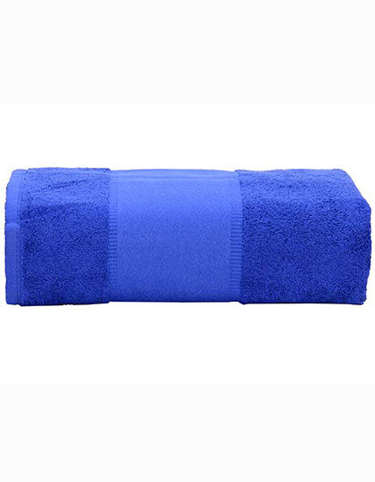 PRINT-Me® Big Towel in True Blue, Größe 100 x 210 cm