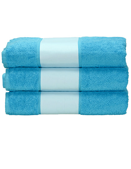 SUBLI-Me® Hand Towel in Aqua Blue, Größe 50 x 100 cm