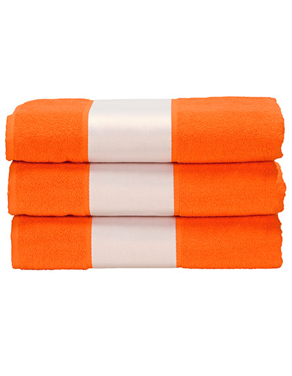 SUBLI-Me® Hand Towel in Bright Orange, Größe 50 x 100 cm