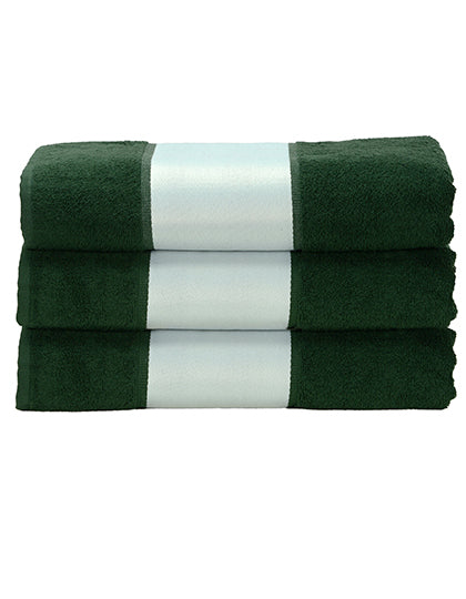 SUBLI-Me® Hand Towel in Dark Green, Größe 50 x 100 cm