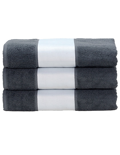 SUBLI-Me® Hand Towel in Graphite, Größe 50 x 100 cm