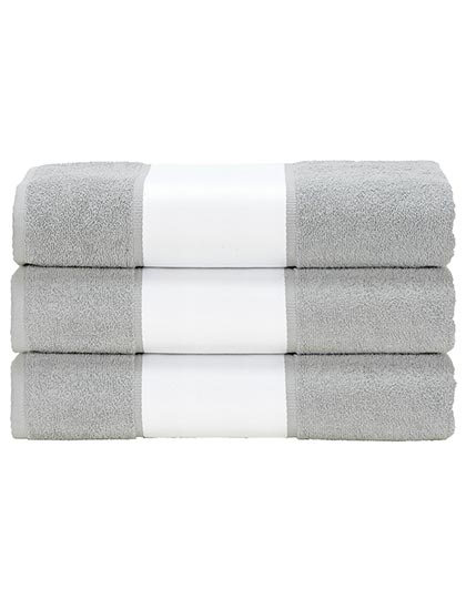 SUBLI-Me® Hand Towel in Light Grey, Größe 50 x 100 cm