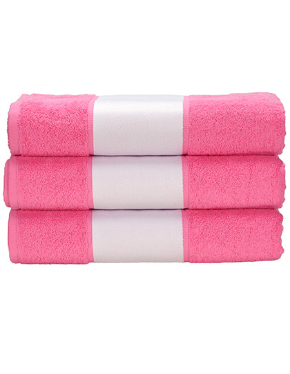 SUBLI-Me® Hand Towel in Pink, Größe 50 x 100 cm