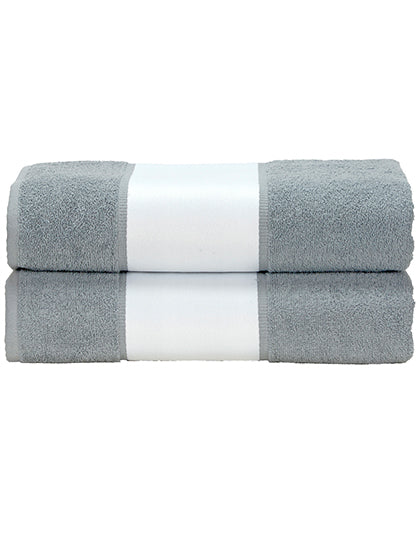 SUBLI-Me® Bath Towel in Anthracite Grey, Größe 70 x 140 cm