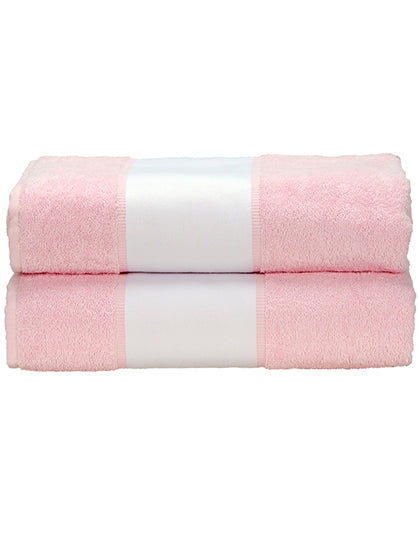 SUBLI-Me® Bath Towel in Light Pink, Größe 70 x 140 cm