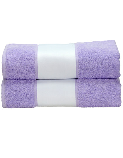 SUBLI-Me® Bath Towel in Light Purple, Größe 70 x 140 cm