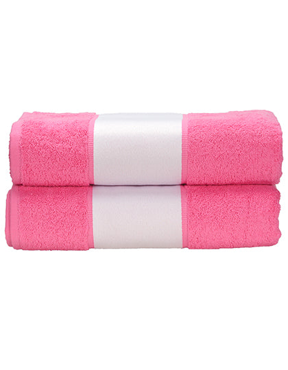 SUBLI-Me® Bath Towel in Pink, Größe 70 x 140 cm