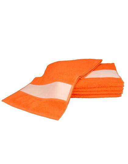 SUBLI-Me® Sport Towel in Bright Orange, Größe 30 x 140 cm