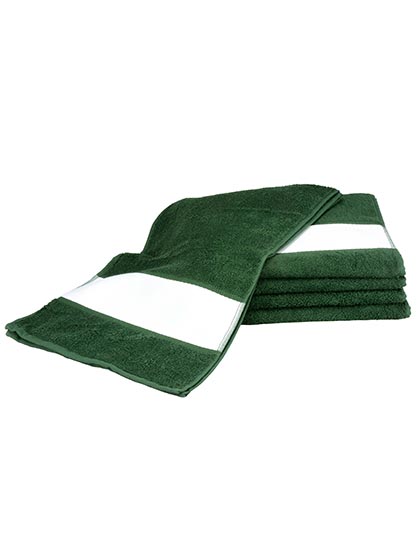 SUBLI-Me® Sport Towel in Dark Green, Größe 30 x 140 cm