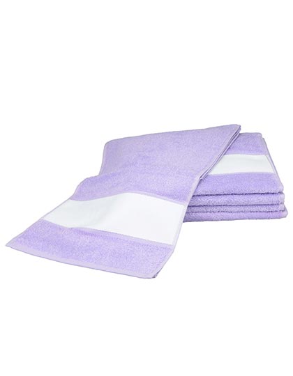 SUBLI-Me® Sport Towel in Light Purple, Größe 30 x 140 cm
