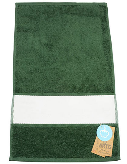 SUBLI-Me® Guest Towel in Dark Green, Größe 30 x 50 cm