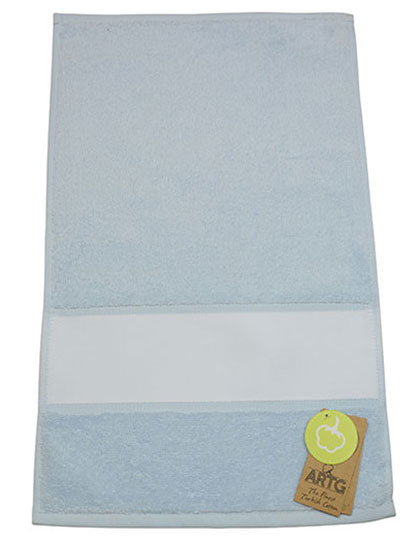 SUBLI-Me® Guest Towel in Light Blue, Größe 30 x 50 cm