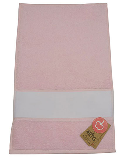 SUBLI-Me® Guest Towel in Light Pink, Größe 30 x 50 cm