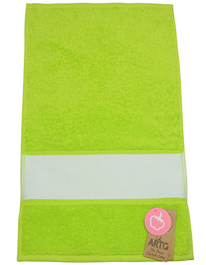 SUBLI-Me® Guest Towel in Lime Green, Größe 30 x 50 cm