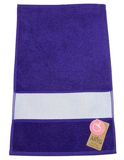 SUBLI-Me® Guest Towel in Purple, Größe 30 x 50 cm