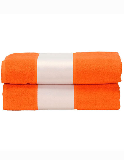 SUBLI-Me® Big Towel in Bright Orange, Größe 100 x 210 cm