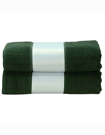 SUBLI-Me® Big Towel in Dark Green, Größe 100 x 210 cm