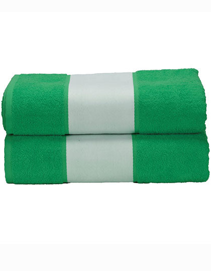 SUBLI-Me® Big Towel in Irish Green, Größe 100 x 210 cm