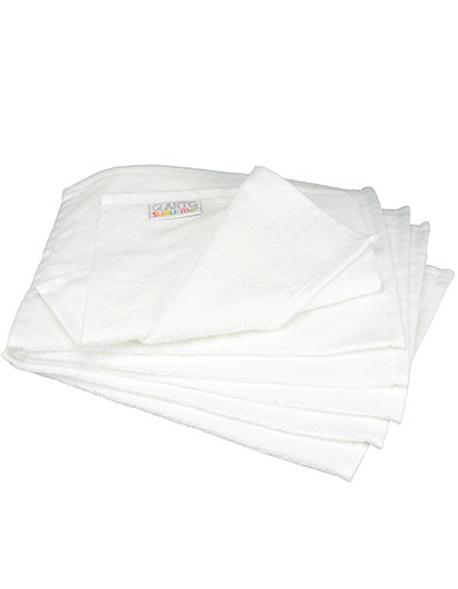 SUBLI-Me® All-Over Print Guest Towel in White, Größe 30 x 50 cm