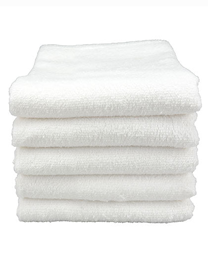 All Over Sport Towel in White, Größe 30 x 140 cm