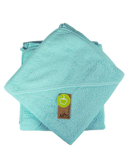 Babiezz® Baby Hooded Towel in Mint Green, Größe 100 x 100 cm